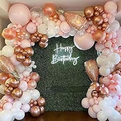 KALOR 18 inch Pastel Pink Balloons, 10pcs Thick