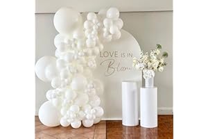 CANTLY Love is in Bloom Bridal Shower Party Decal Sign - Bridal Shower Engagement Valentine Party Supplies Decoration,Wedding Party Decoration
