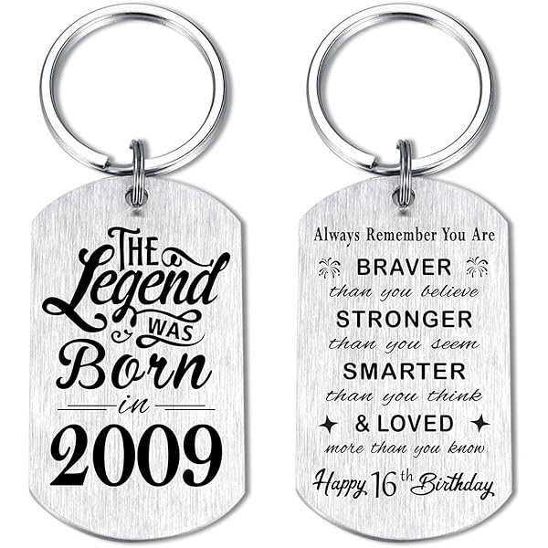 TGCNQ Llavero Para Nieto De Feliz Cumpleaños, Regalos