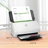 HP Scanjet Pro 2000 s2 Sheet-Feed Scanner 35ppm 50-page ADF Light Grey 6FW06A view 5