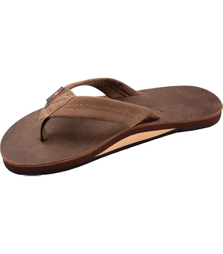 Amazon.com | Rainbow Sandals Mens Premier Leather Double Stack