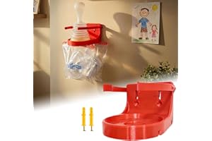 DMERHAC First Aid Equipment Wall Mount for Choking Rescue Device For Lifevac-Features a Mask Holder,Red High-Visibility for Lifevac Anti Choking Device,Easy Access,Easy Installation(Device Not Included).