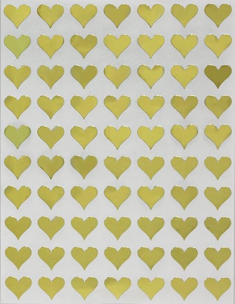 Amazon ハート ラベル ごほうびシール 13 1 3 金 アソート ステッカー ハートシール かわいい バレンタイン まとめ買い 350片 Royal Green シール ステッカー 文房具 オフィス用品