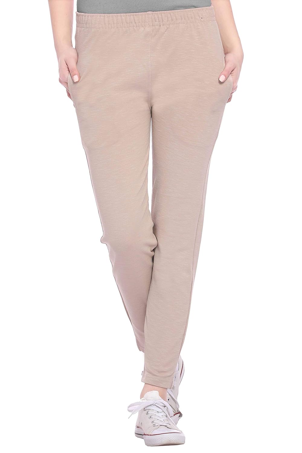 Buy Colors & Blends - Women's Cotton-Lycra Pants (Knitted). at Amazon.in