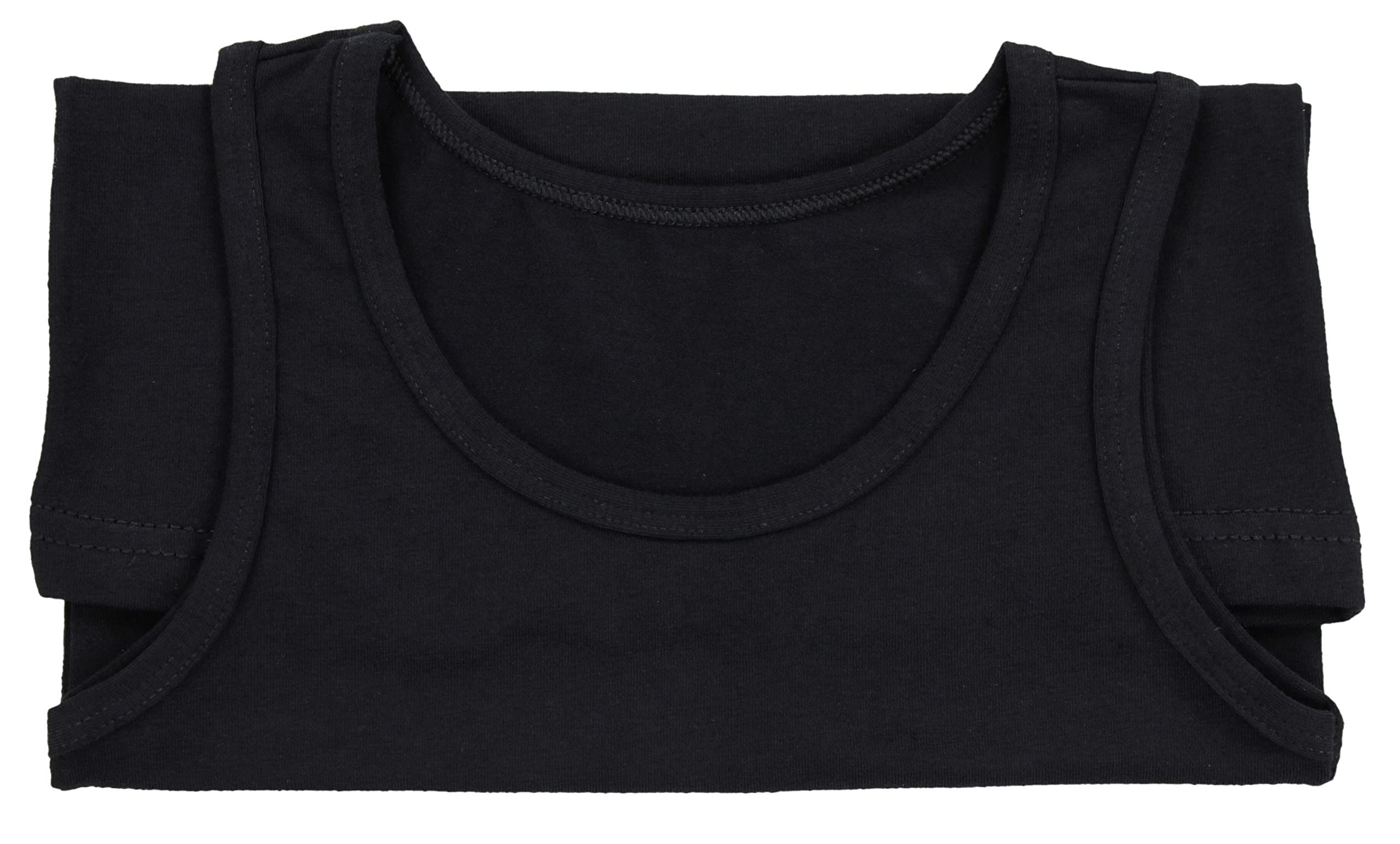 TupTam Unterhemden Jungen – 5er Pack Ärmellose Kinder Unterhemden, Baumwolle, Bequem & Atmungsaktiv, Farbe: Schwarz, Größe: 152-158 6