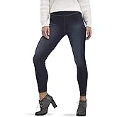 HUE Women’s Plush Lined Warm & Cozy Denim Leggings