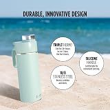 Ninja Thirsti 530ml Water Bottle Mint Triple Vacuum Insulated Leak-Proof view 3