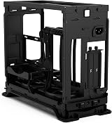 Fractal Design Era 2 ITX PC Case Silver Aluminum Walnut 3-Slot GPU PCIe 4.0 view 9