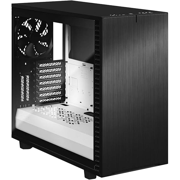 Amazon Com Fractal Design Define R6 Usb C Mid Tower Computer Case Atx Optimized For High Airflow And Silent Computing With Moduvent Technology Modular Interior Water Cooling Ready Gunmetal