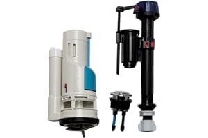 EAGO R-353FLUSH Replacement Toilet Flushing Mechanism for TB353 , White