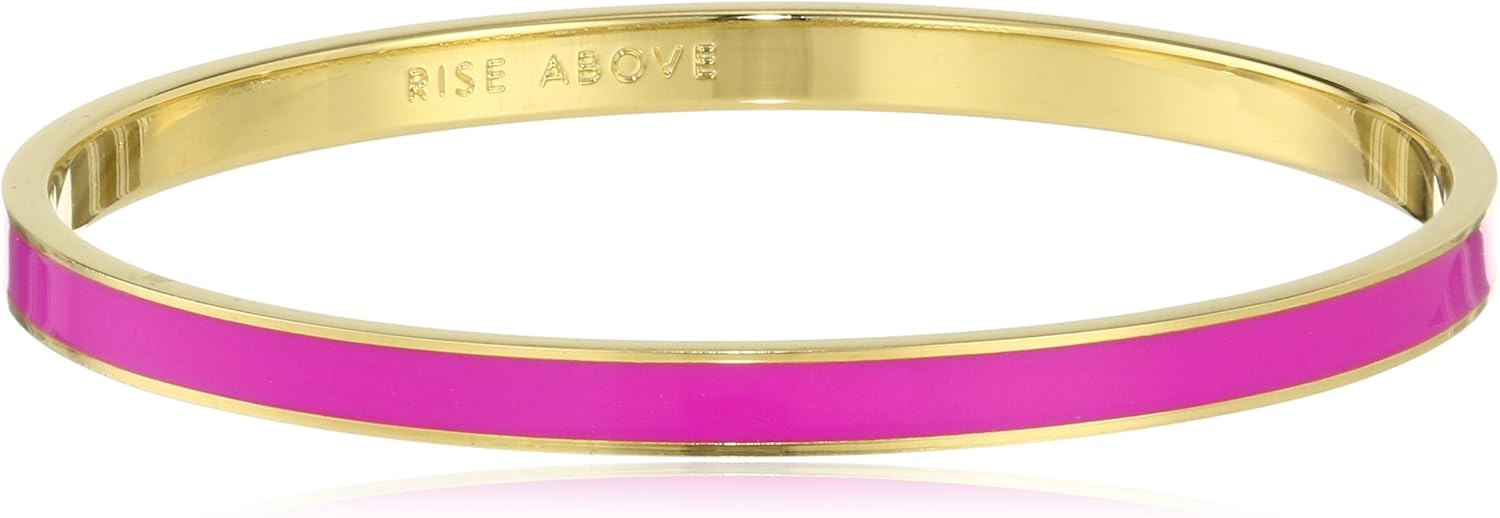 Kate Spade New York "Idiom Bangles Rise Above Solid