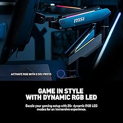 MSI MPG MT201DR - Premium RGB Dual Monitor Stand