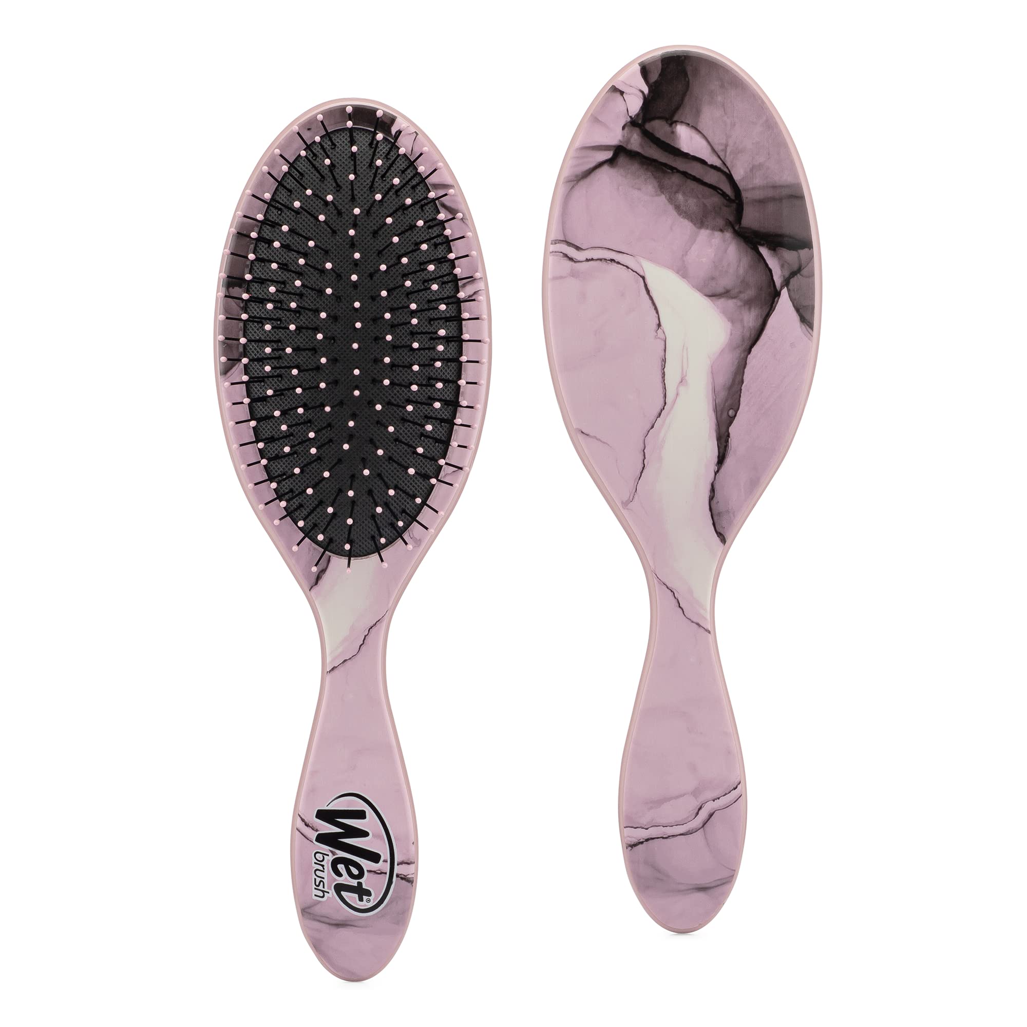 WetBrush Original Detangler Hair Brush with Ultra Soft Intelliflex Bristles to Gently Separate Knots With Ease, Does Not Rip Hair, For All Hair Types, Terrain Textures Collection, Dusty Rose