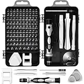 115-in-1 Precision Screwdriver Set, Magnetic Electronics Repair Tool Kit | Mini Screwdriver Kit for iPhone, MacBook, Laptop, PC, Game Console, Eyeglasses, Watches and Small Electronic Repairs