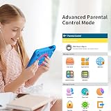 VASOUN Kids Tablet 7 inch Android 13 32GB Parental Control Blue view 4