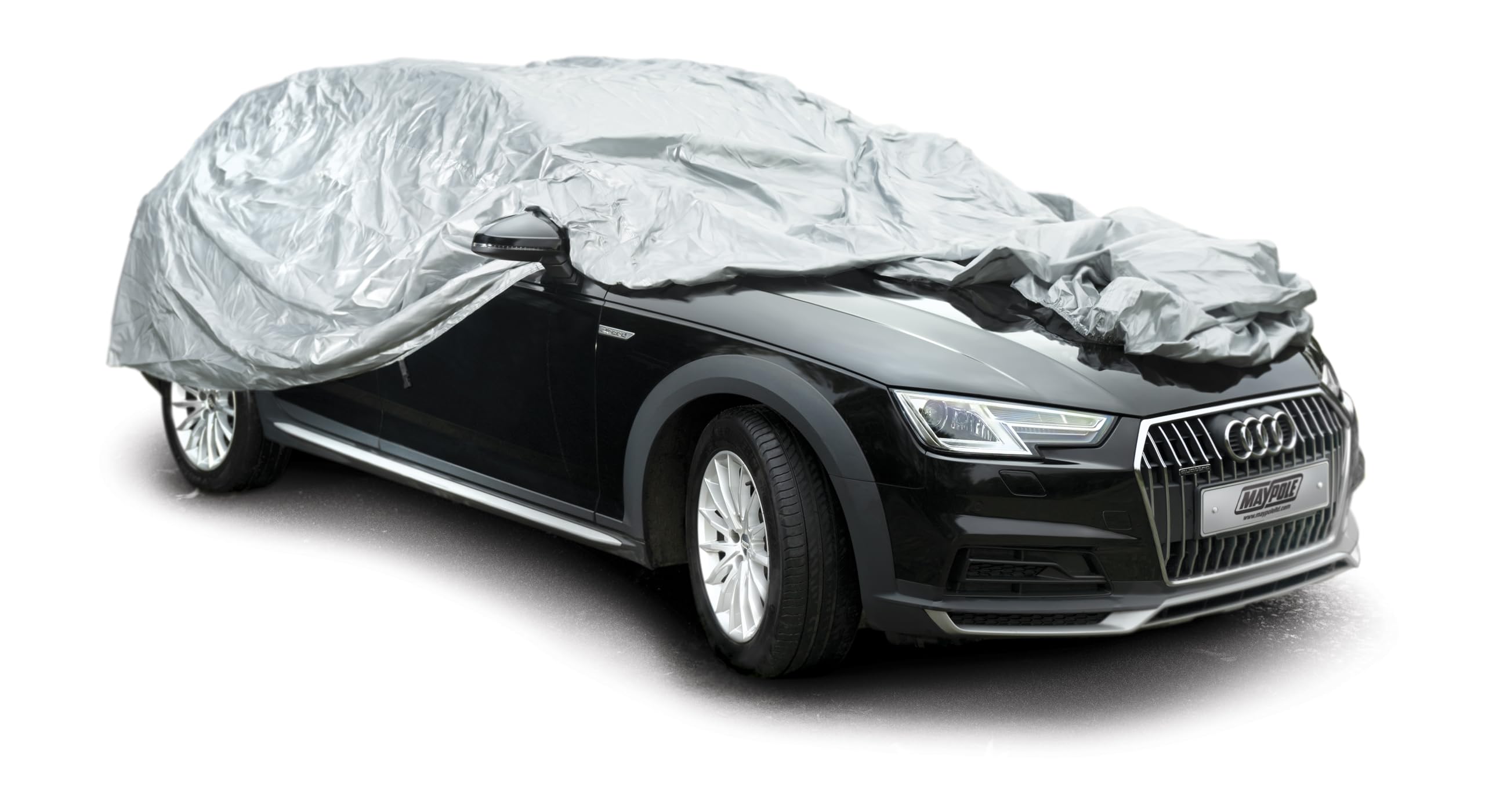 Maypole Waterproof Car Cover for Large Sized Cars Universal Fit