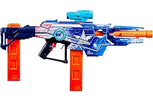 Nerf Loadout Galactic Commander Motorized Blaster, 3 Firing Modes, 3 Attachment Accessories, 48 Nerf N1 Darts, Kids Toys & Gifts, Ages 8+