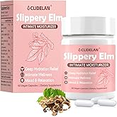 Vaginal Dryness Relief for Women 40+, Plant-Based Vaginal Moisturizer–with Slippery Elm & Maca Root for Women to Support Natural Vaginal Wetness, Hormone Balance, Comfort,Mood & Relaxation–60 Capsules