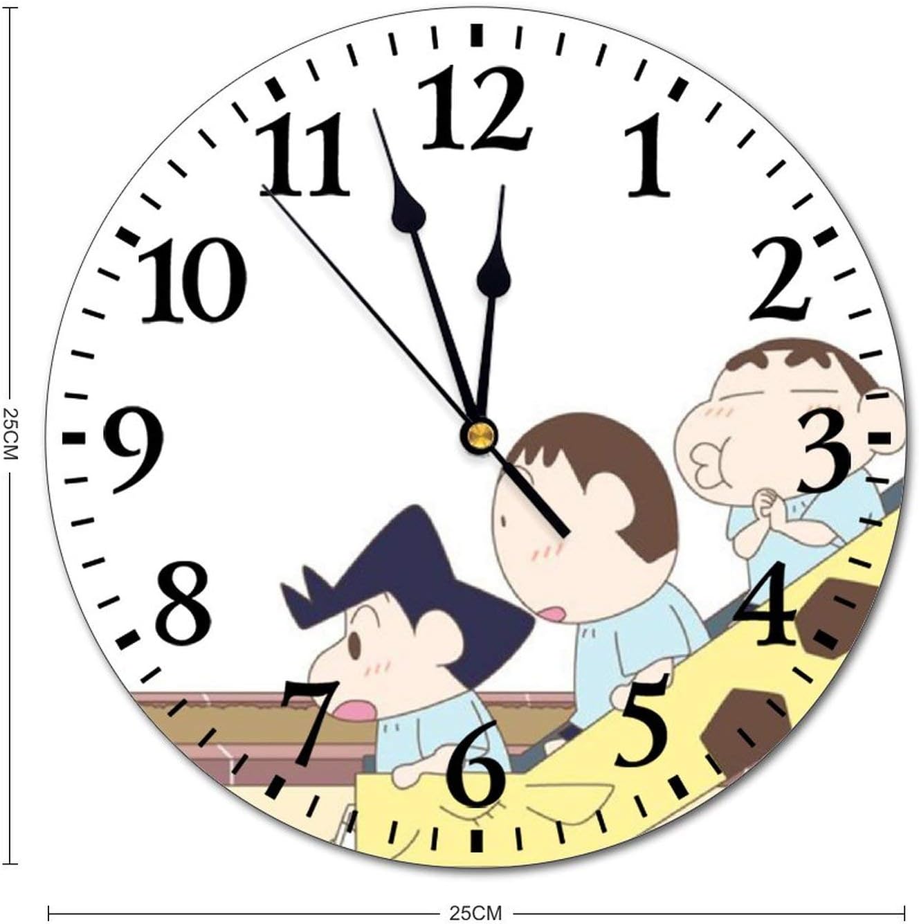 Amazon クレヨンしんちゃん 掛け時計 壁掛け 時計 掛け時計おしゃれ 静音 円形 電池式 部屋装飾 プレゼント サイレント 置き時計 掛け時計 オンライン通販