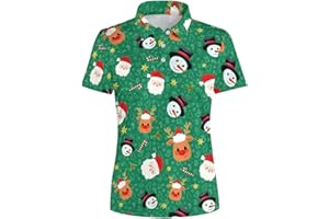 HUURAY Womens Golf Shirt Women Polo Shirts Golf Outfits for Women Golf Gifts for Golf Lover Shirts for Women Golf Apparel