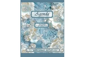 AGENDA "VICTORIEN" 2025 - EN COULEURS: Comprenant une section bloc-notes et une section détente