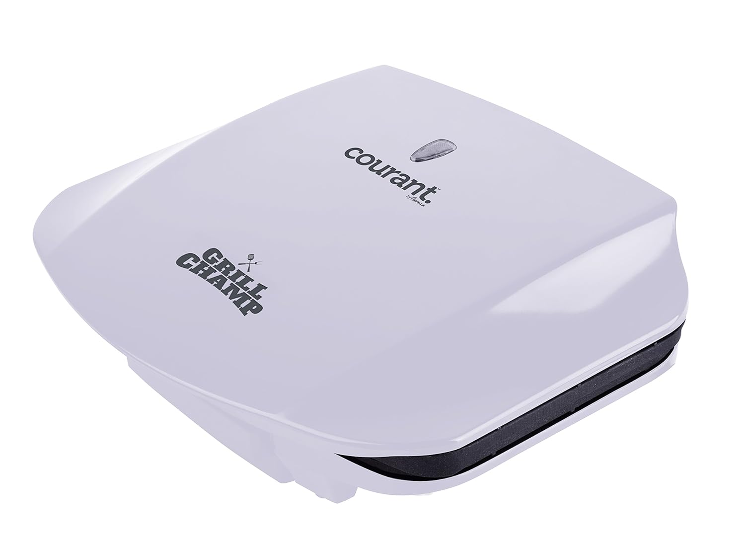Courant CCG-5681 Grill Champ Contact Grill 4 Servings, White