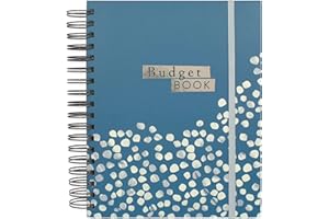 Boxclever Press Large Budget Planner. Undated Budget Book with Pockets to Manage Your Finances. Budget Planner and Monthly Bill Organizer with Expense Trackers & More! Financial Planner - 9.5 x 8.5’’