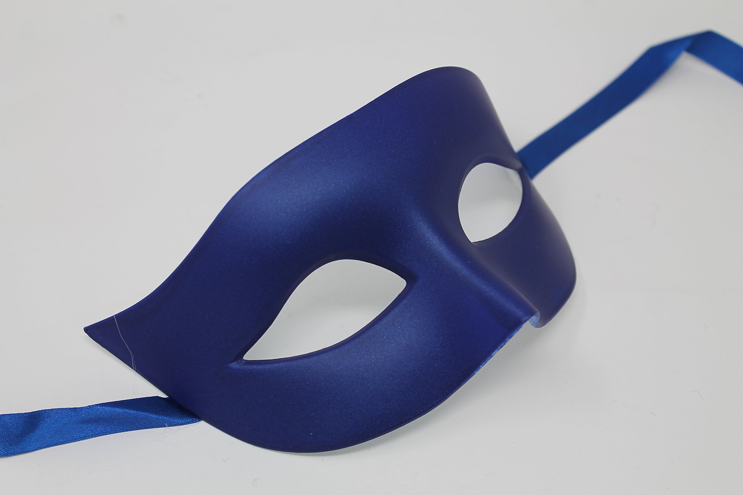 THE GOOD LIFE MATT BLUE MENS OR LADIES QUALITY VENETIAN MASQUERADE CARNIVAL PARTY EYE MASK