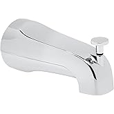 American Standard 8888026.002 Bath Slip-On Diverter Tub Spout, 4 in, Polished Chrome