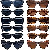 Matcheck 12 Mixed Style Sunglasses Retro Colored Party Glasses Solid Clear Color Costume Bulk Eyeglasses Unisex Adult