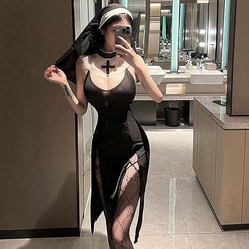 sexy lingerie princess Sexy Nun Costumes - Halloween Nun & Nurse Costumes main image 1