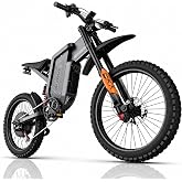 X21 MAX Electric Dirt Bike for Adults, 8000W peak motor Off Road Ebike | 60MPH Top Speed, 60V 30Ah Battery, 19-Inch Off-Road Tires, Dual Suspension and Hydraulic Disc Brakes