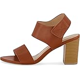 CUSHIONAIRE Women's Talent cut out heel sandal +Memory Foam and Wide Widths Available