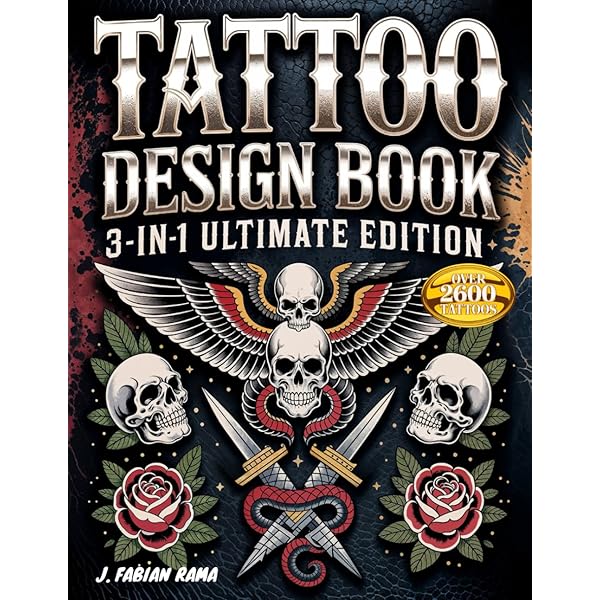 Tattoo Design Book: Over 1000 Tattoo Designs, vol.2 Professionals