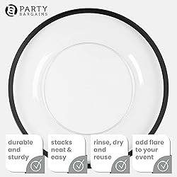PARTY BARGAINS 13-Inch Charger Plates - 16