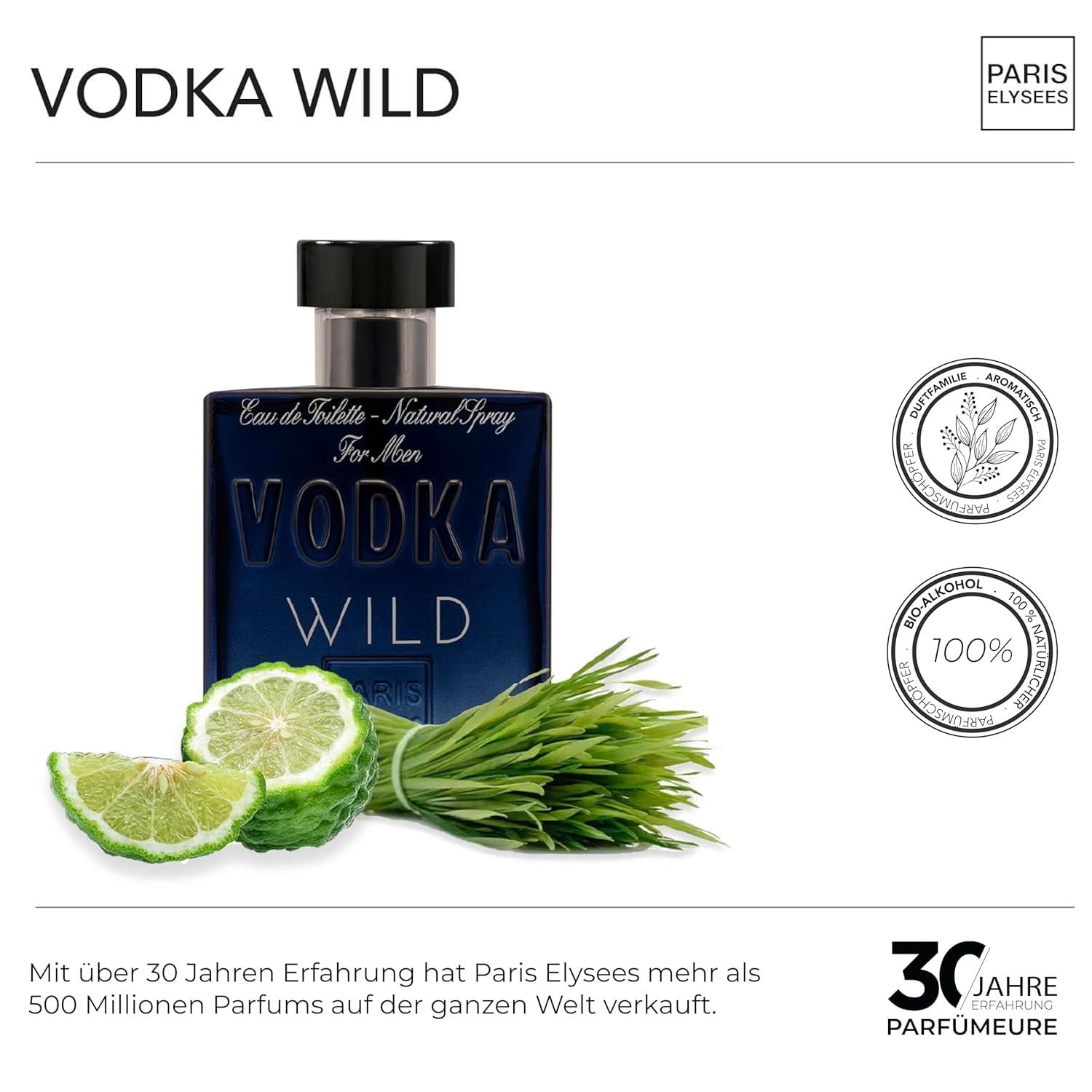 PARIS ELYSEES PARFUMS - Duftset VODKA WILD x NAUTILUS - Eau de Parfum Herren 100 ml - Aromatisch & Fruchtig 2