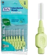 TePe Interdental Brush Extra Soft Green ISO 5 0.8mm 8pcs