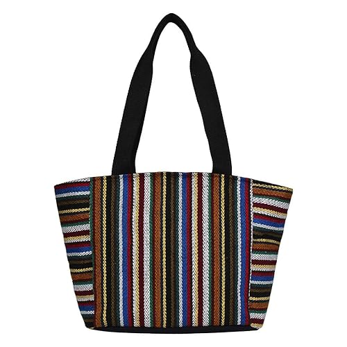 Anekaant Streak Cotton Shoulder Bag