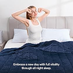 Wemore Minky Dot Weighted Blanket for Adults Twin