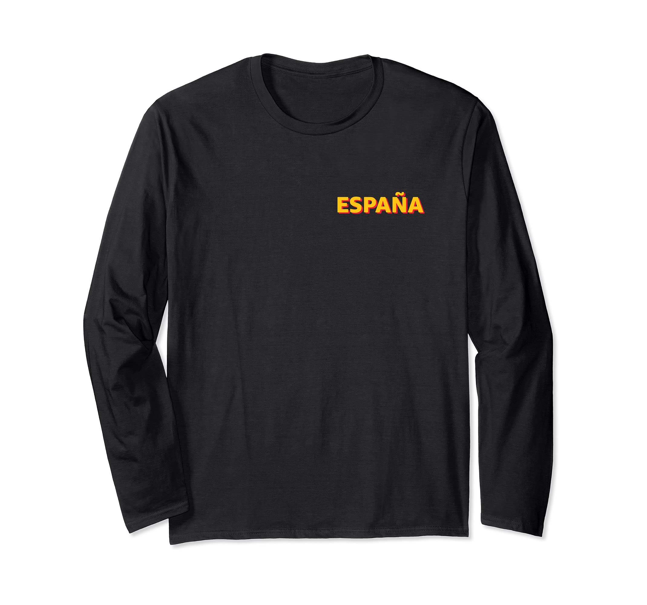 Spain Flag Long Sleeve T-Shirt