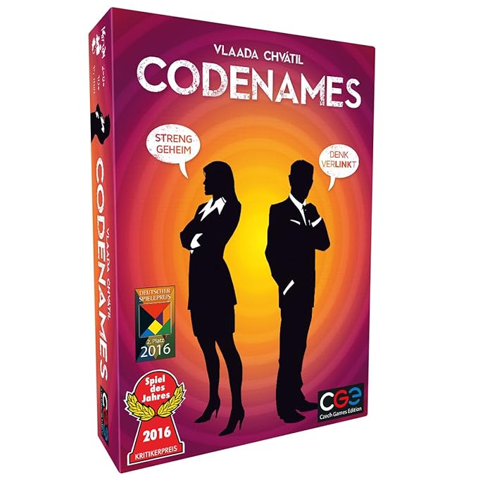 Asmodee - Codenames, Spiel des Jahres 2016