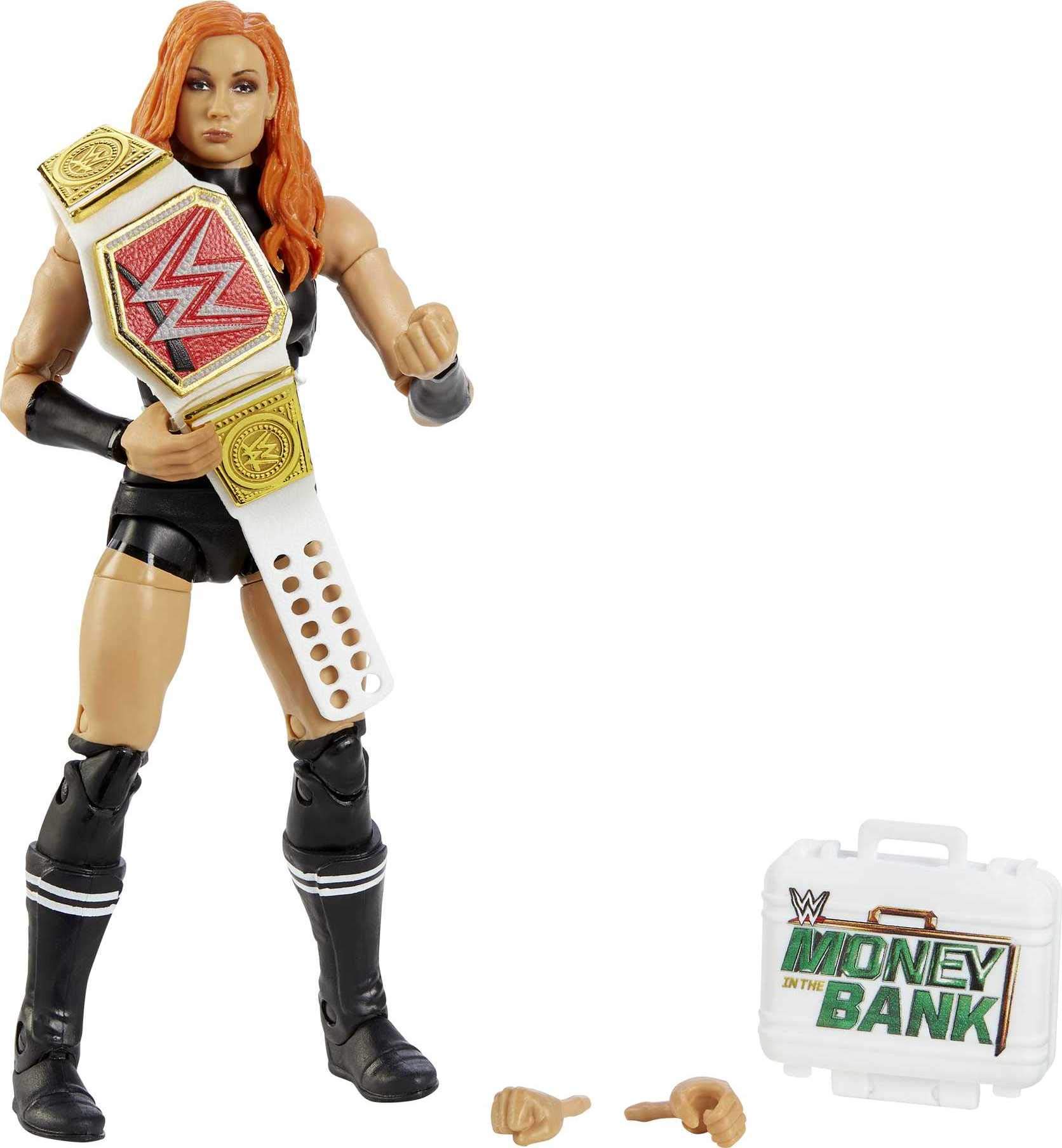 ​WWE Becky Lynch Elite Collection Action Figure, 6-in/15.24-cm Posable Collectible Gift for WWE Fans Ages 8 Years Old & Up​