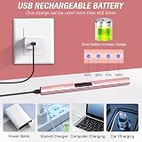 zanmuk Rose Gold Electric Candle Lighter USB Rechargeable Plasma Arc view 4