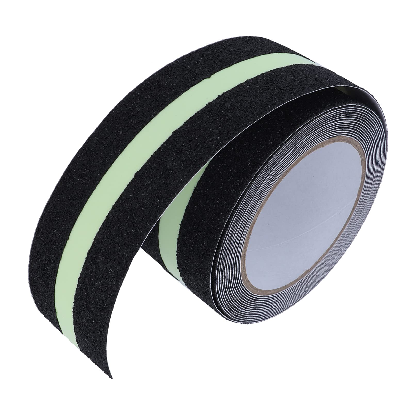 BORDSTRACT Anti Slip Tape, 5m PVC Frosted Anti Skid Tape High Viscosity Luminous Tape Sticker, Non Skid Safety Tape for Stairs, Wall, bathrooms, etc