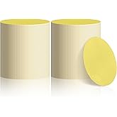 TaoBary 200 Pcs Disposable Paper Coasters Bulk 1MM, 4 Inch Round Cardboard Coasters Blank for Bar Drinks DIY Crafts Arts Wedding (Gold)