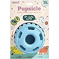 WOOF Party Pupsicle - Long-Lasting Interactive Dog Toys for Boredom - Low-Mess Design - Birthday Gifts for Dogs - XL Dog Toys - Buddy Blue