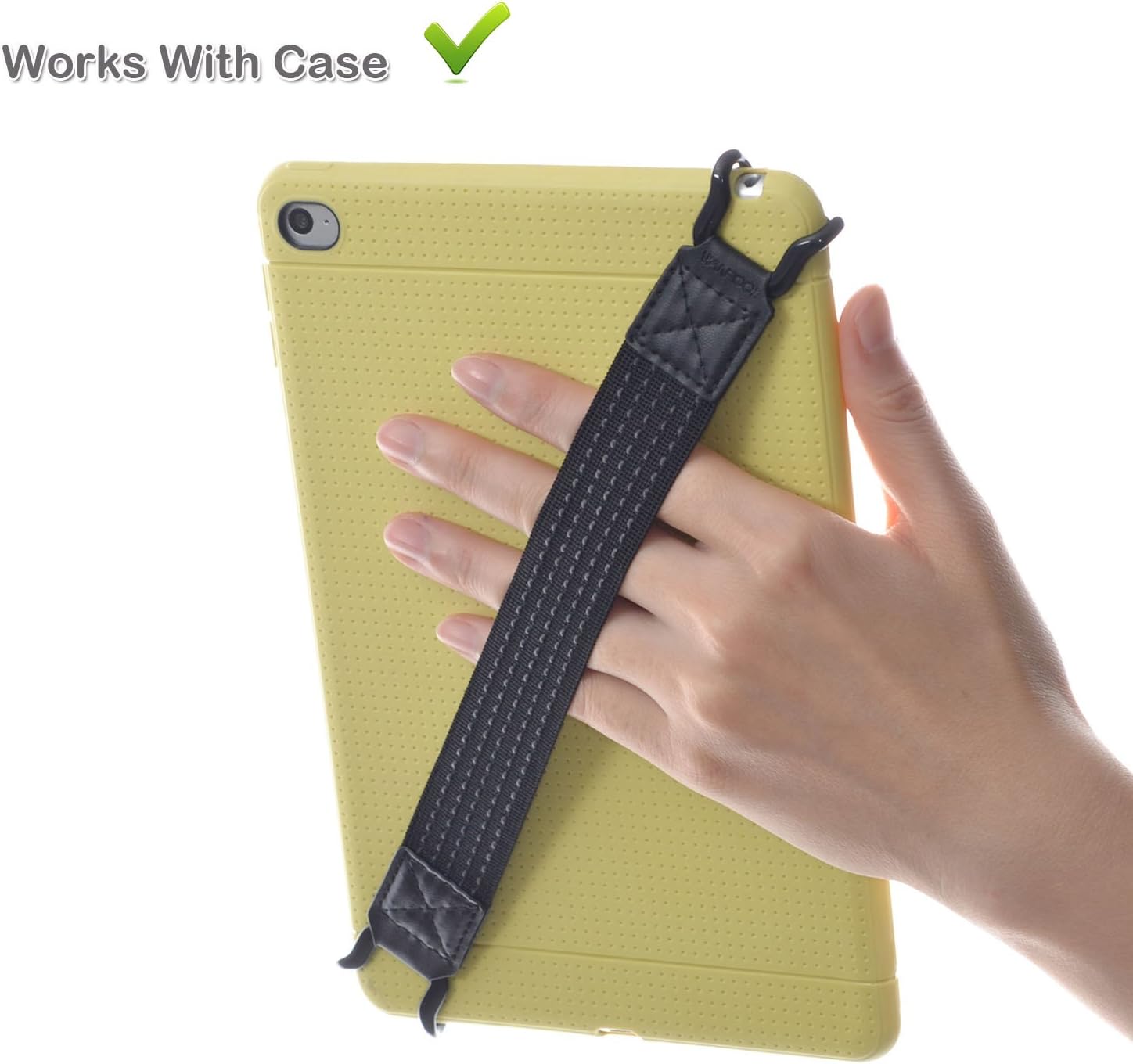 WANPOOL Universal Non-slip Hand Strap Grip Holder for iPads and Tablets, iPad Air 5 / Mini 6 / Pro 11", 9.7", Galaxy Tab S8 - Image 3