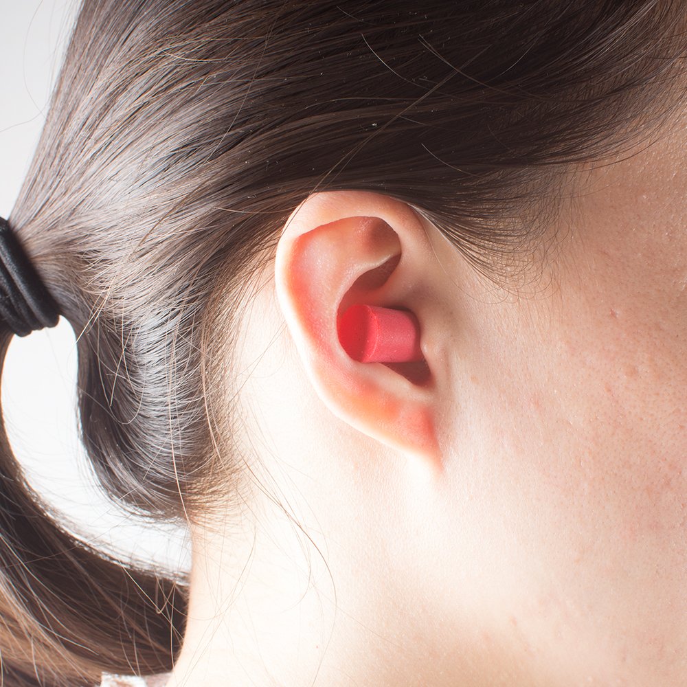 zinnor Soft Foam Earplugs, Ear Plugs Protection for Sleeping, Snoring, Studying, Loud Events, Traveling and Concerts, 25 Pair,Ear Plugs 34dB Highest NRR