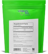 Longevity Box GlyNAC 1000mg - 120 Vegan Capsules for Healthy Aging view 8
