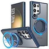 DAWEIXEAU Magnetic Ring Case for Galaxy S23